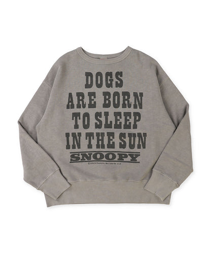 SNOOPY SUN Sweatshirt(LADIES)