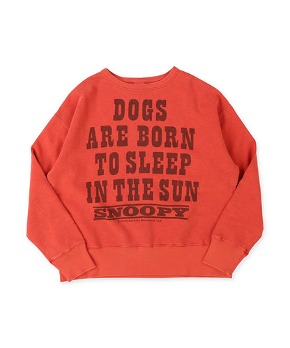 SNOOPY SUN Sweatshirt(LADIES)