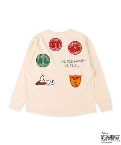 SNOOPY HEAD Tee(LADIES)