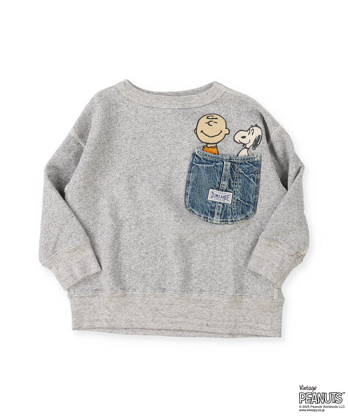 Vintage Fleece SNOOPY Pocket Sweatshirt