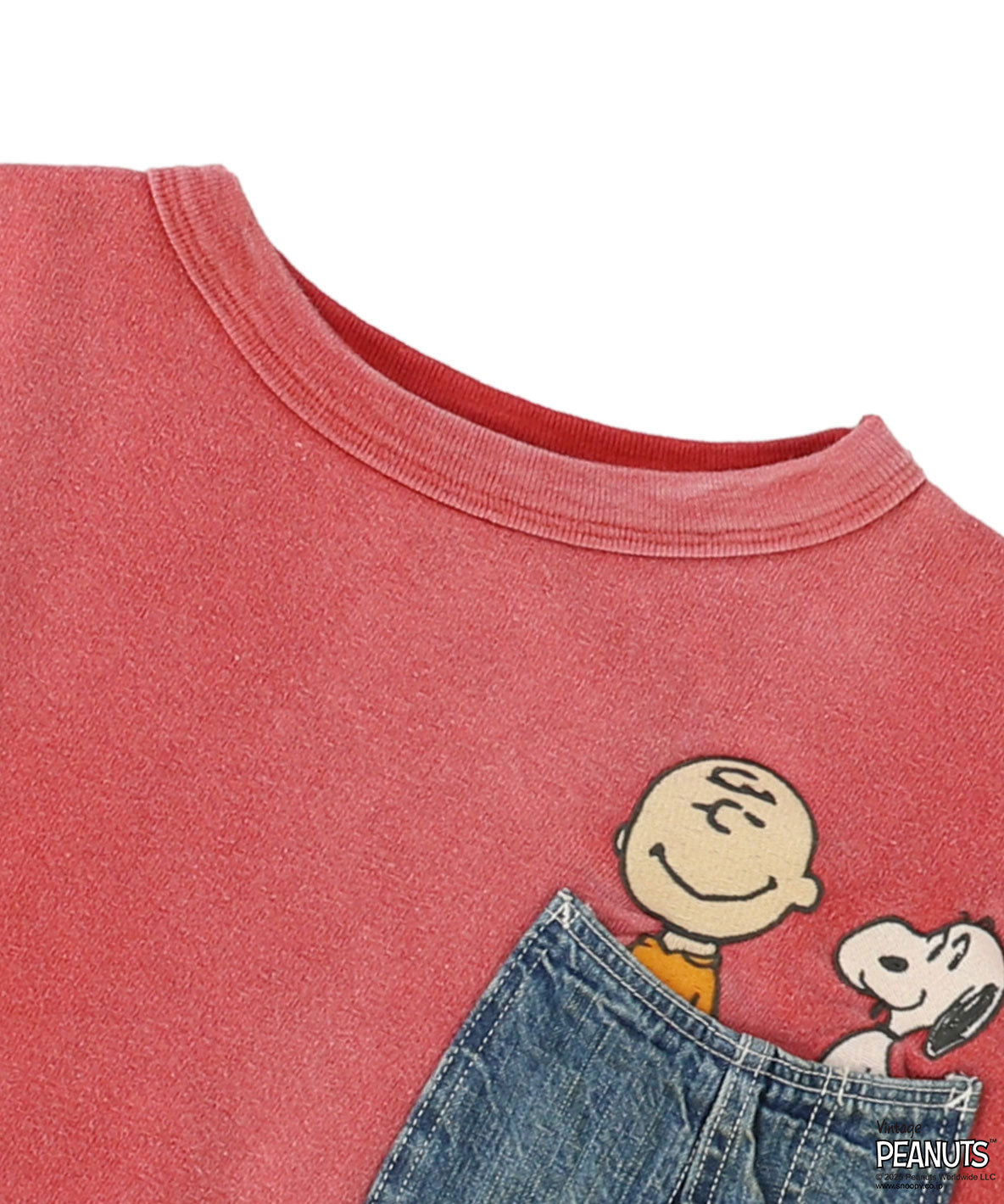 Vintage Fleece SNOOPY Pocket Sweatshirt(LADIES)
