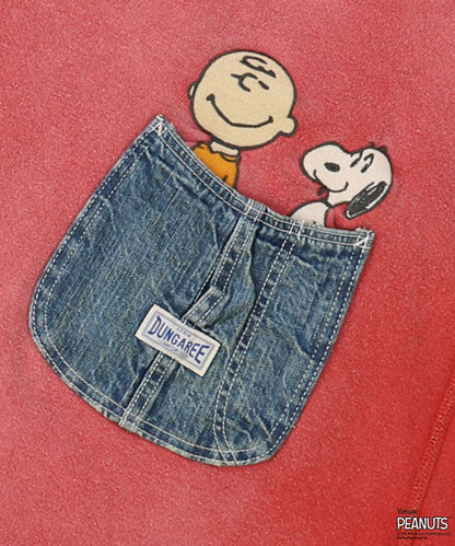 Vintage Fleece SNOOPY Pocket Sweatshirt(LADIES)