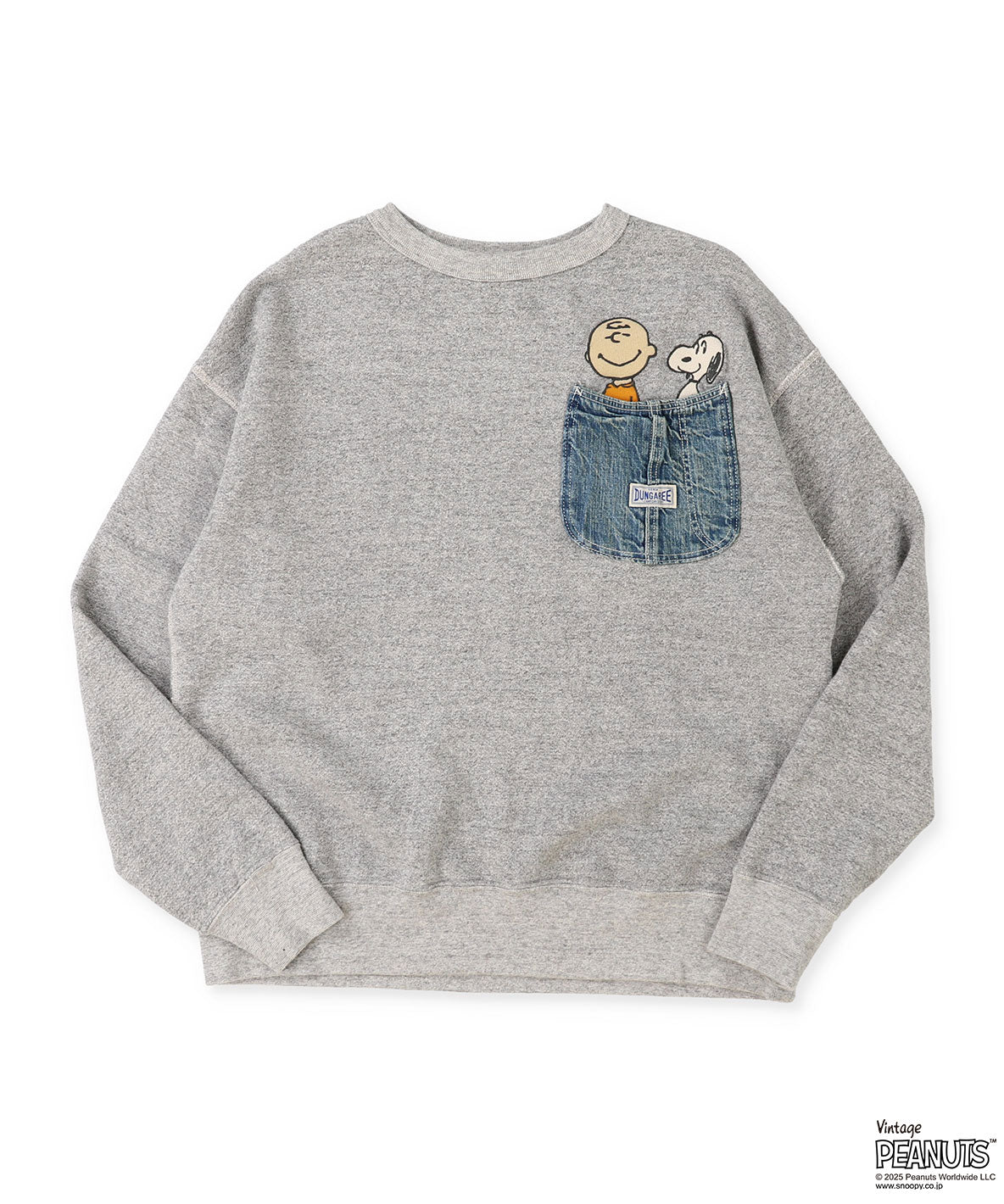 Vintage Fleece SNOOPY Pocket Sweatshirt(LADIES)