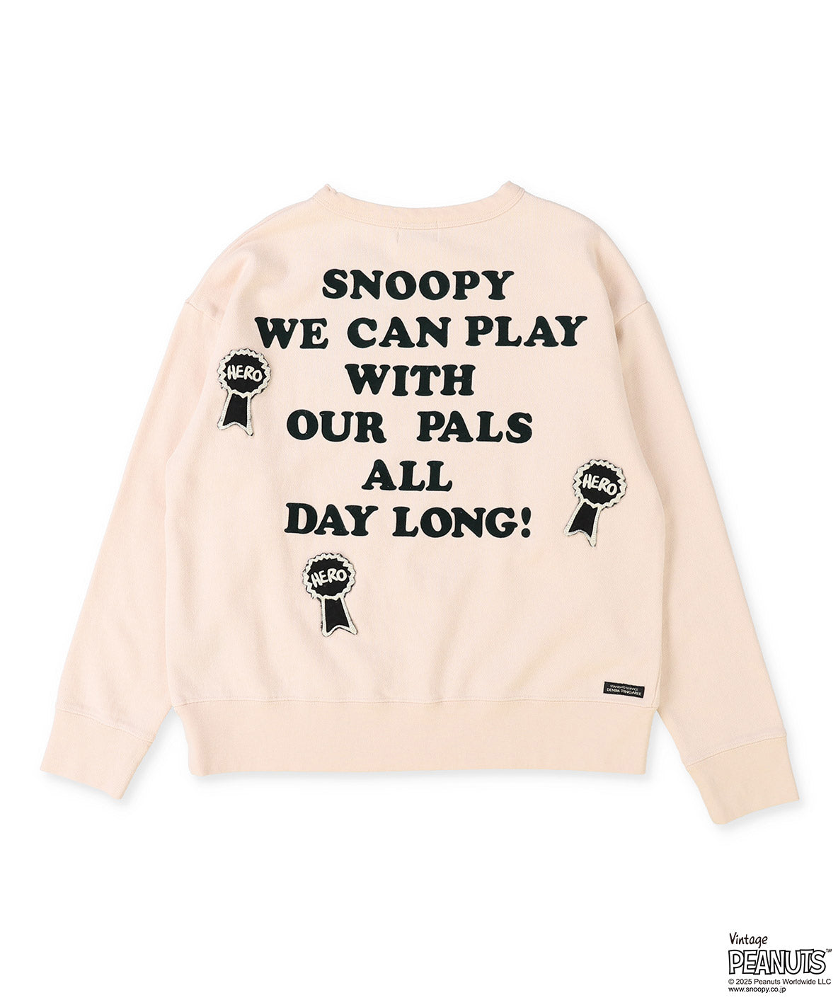SNOOPY HERO Sweatshirt(LADIES)
