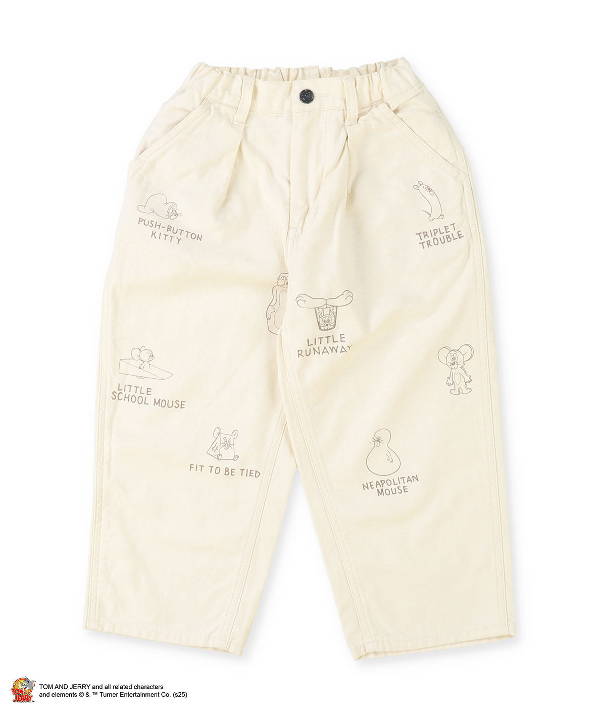 Back Satin TOM AND JERRY Pants