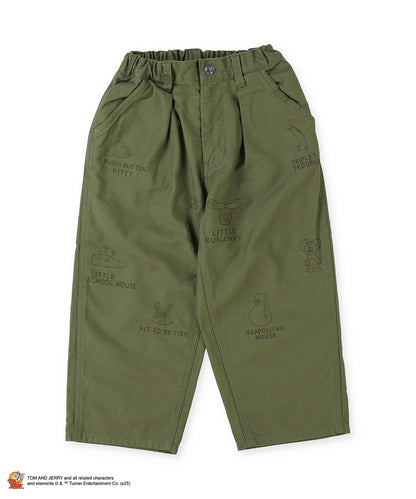 Back Satin TOM AND JERRY Pants
