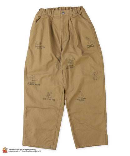 Back Satin TOM AND JERRY Pants(LADIES)
