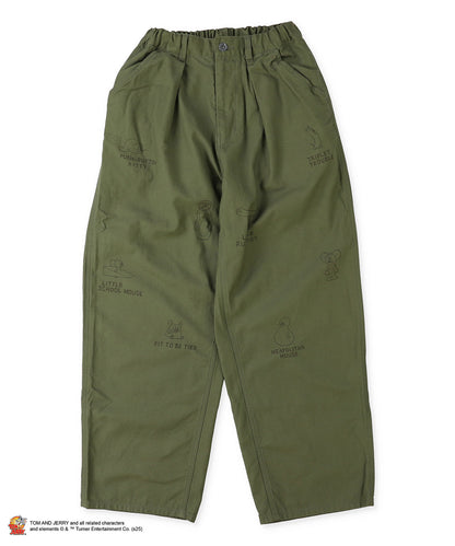 Back Satin TOM AND JERRY Pants(LADIES)