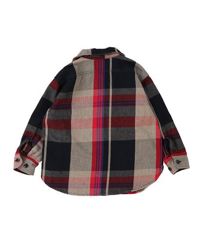 Uneven Plaid Shirt