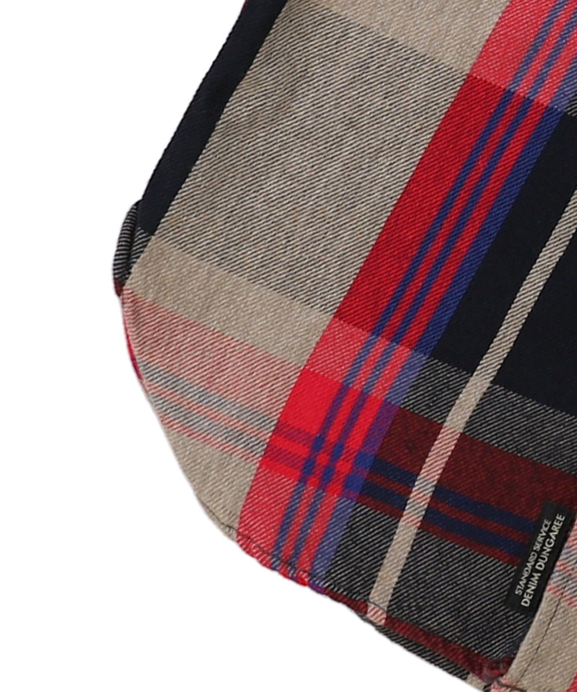 Uneven Plaid Shirt