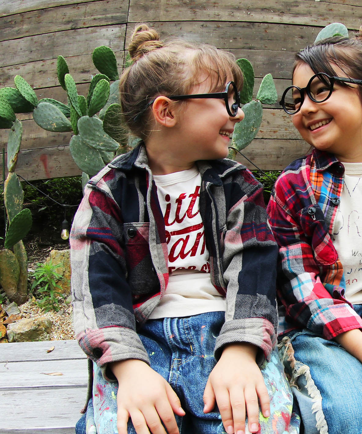 Uneven Plaid Shirt