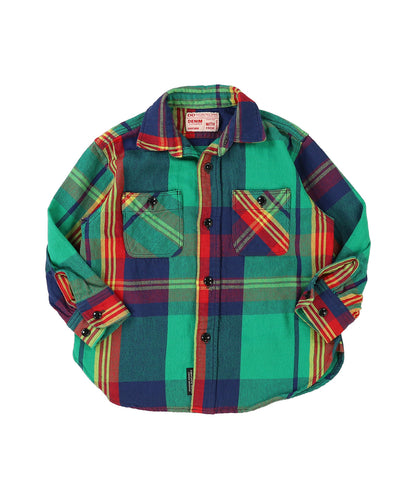 Uneven Plaid Shirt