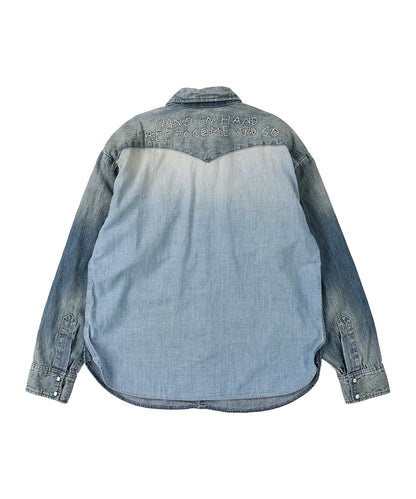8oz Denim Western Shirt(LADIES)