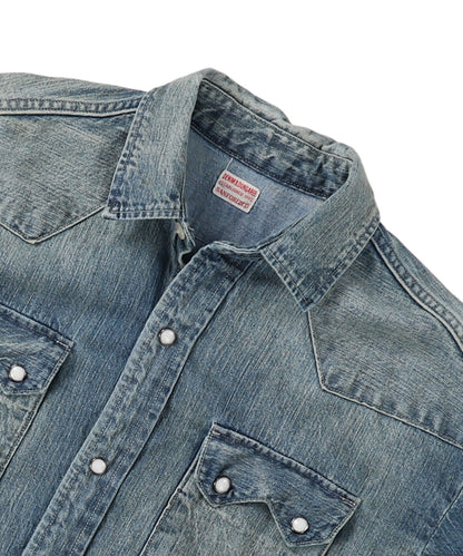 8oz Denim Western Shirt(LADIES)