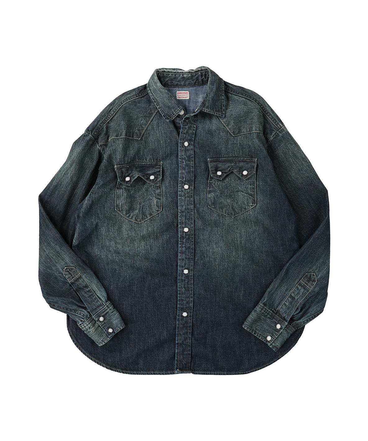 8oz Denim Western Shirt(LADIES)