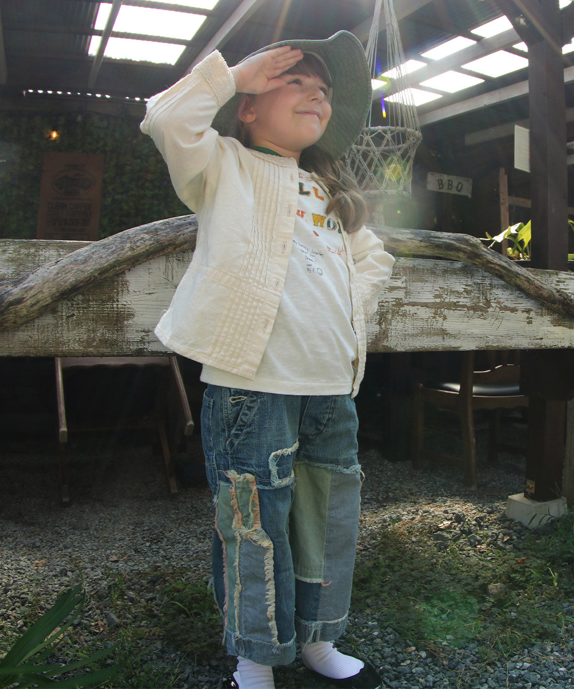 Dungaree Blouse