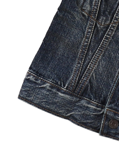 Airy Denim Embroidered Jacket