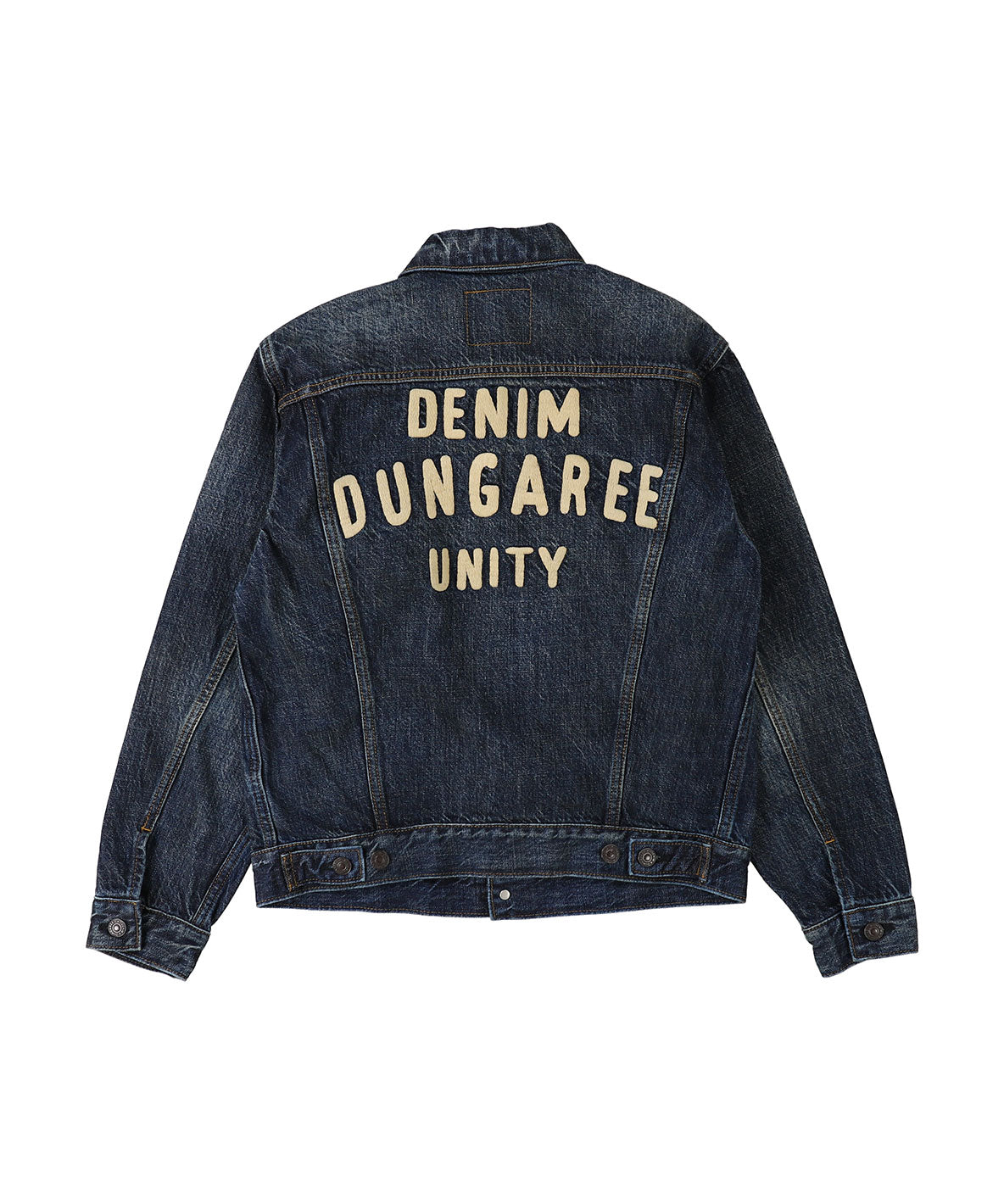 Airy Denim Embroidered Jacket(LADIES)