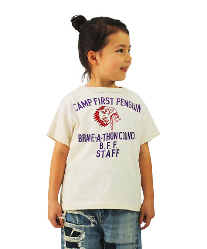 Vintage Cotton Jersey BRAVE Tee