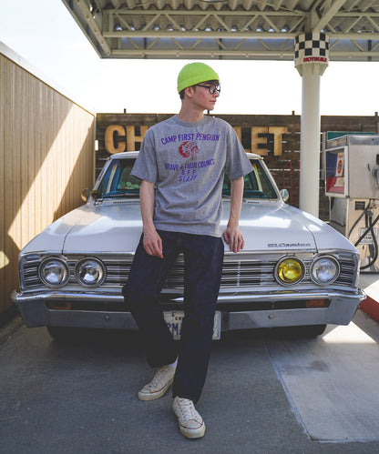Vintage Cotton Jersey BRAVE Tee(MENS)