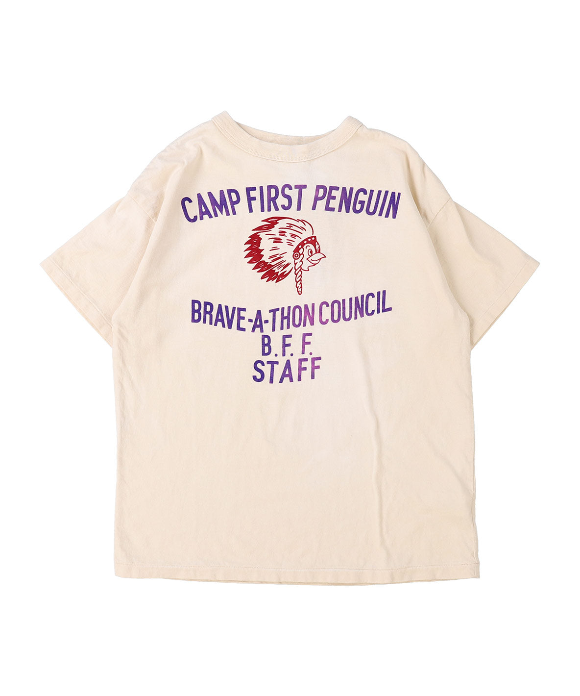 Vintage Cotton Jersey BRAVE Tee(LADIES)