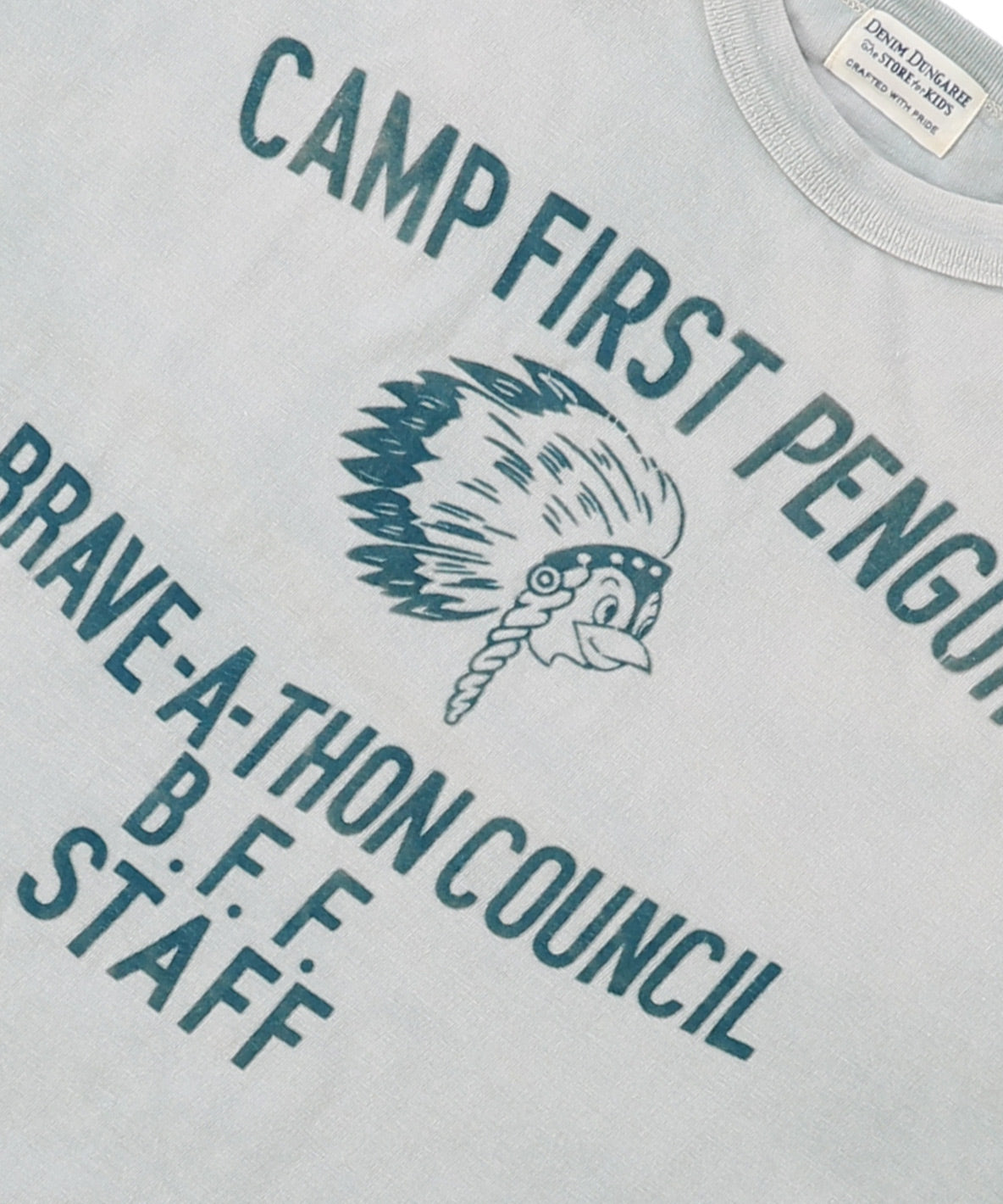Vintage Cotton Jersey BRAVE Tee(MENS)