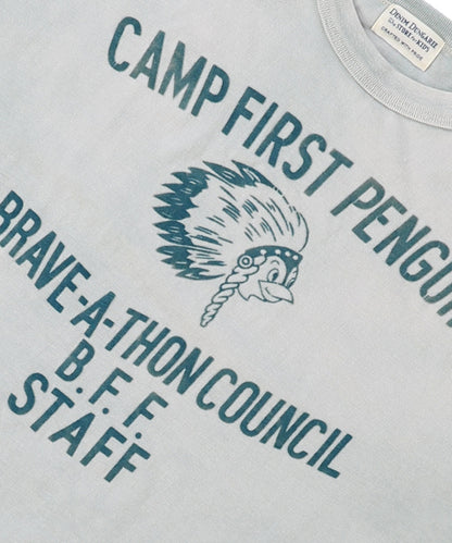 Vintage Cotton Jersey BRAVE Tee(MENS)