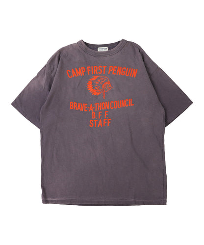 Vintage Cotton Jersey BRAVE Tee(MENS)