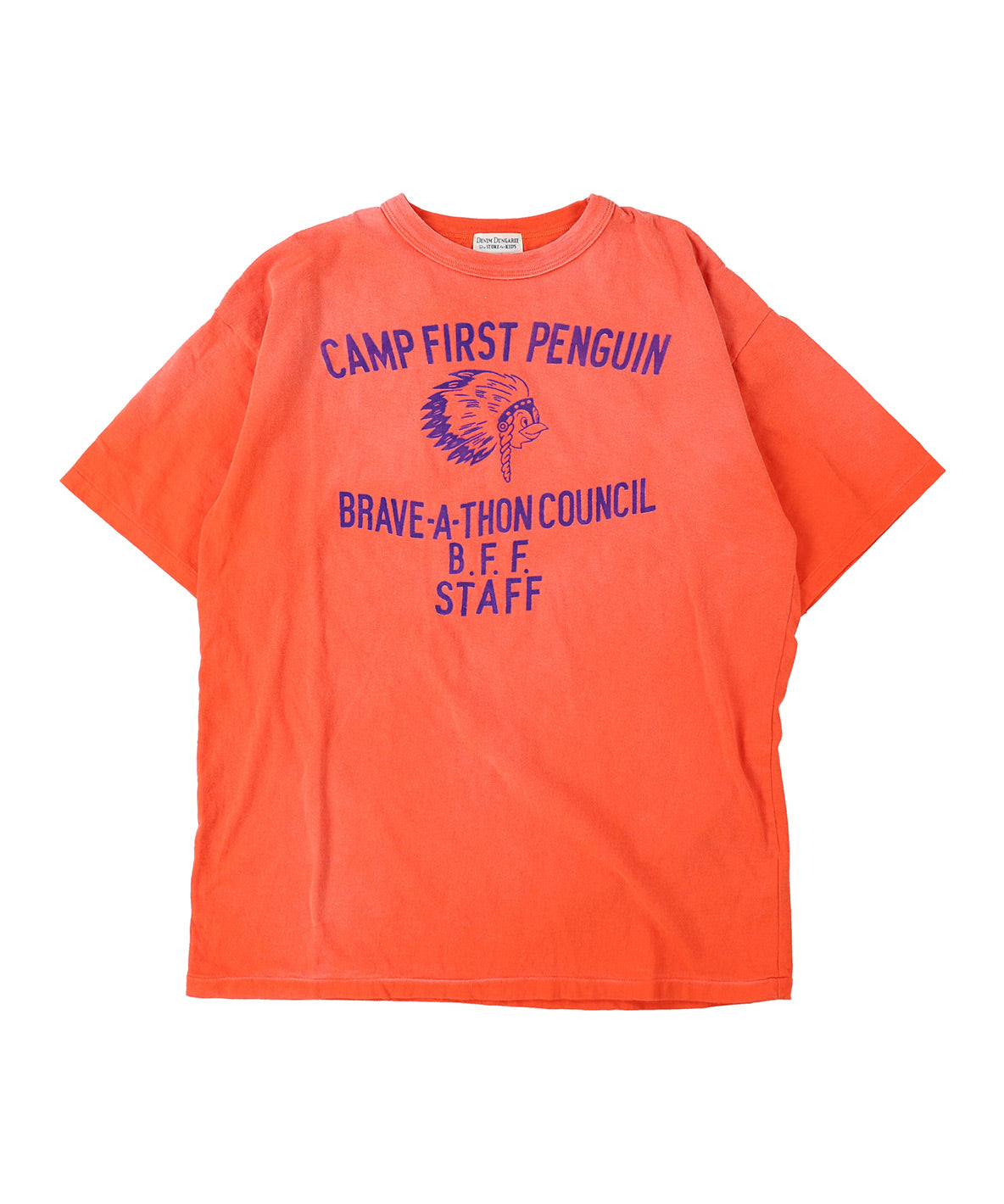 Vintage Cotton Jersey BRAVE Tee(MENS)