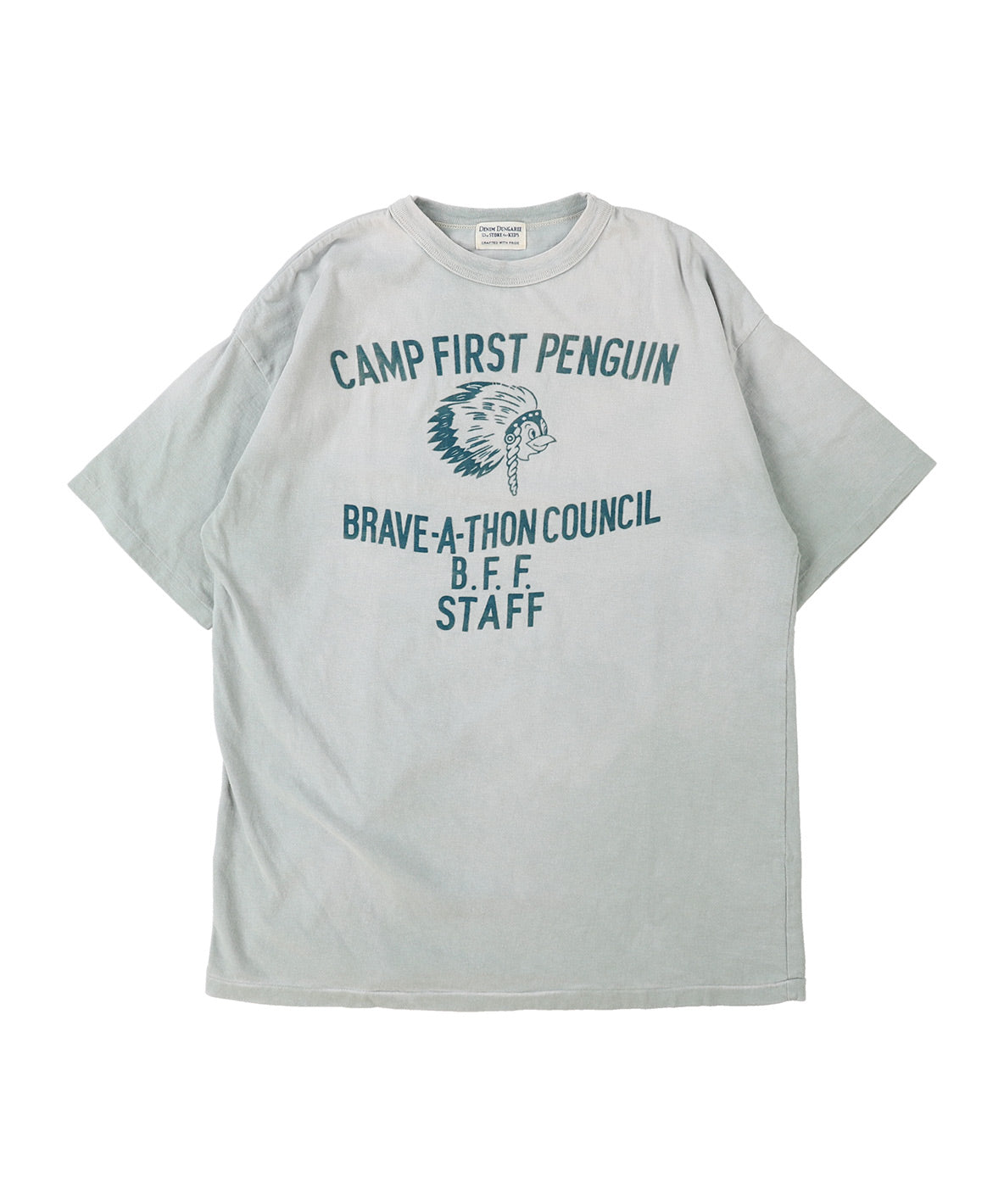Vintage Cotton Jersey BRAVE Tee(MENS)