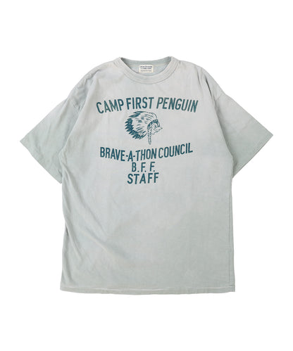 Vintage Cotton Jersey BRAVE Tee(MENS)