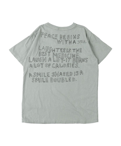 Vintage Cotton Jersey LITTLE CAMP Tee(LADIES)