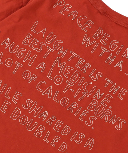 Vintage Cotton Jersey LITTLE CAMP Tee(MENS)