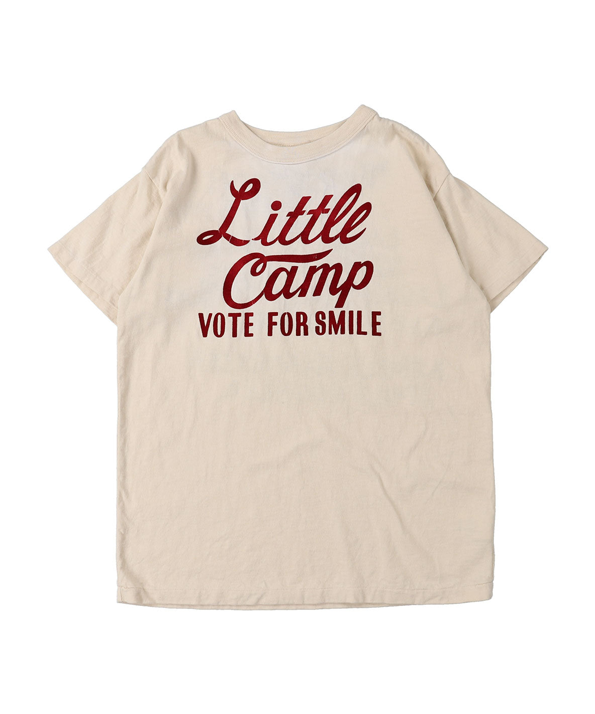 Vintage Cotton Jersey LITTLE CAMP Tee(LADIES)