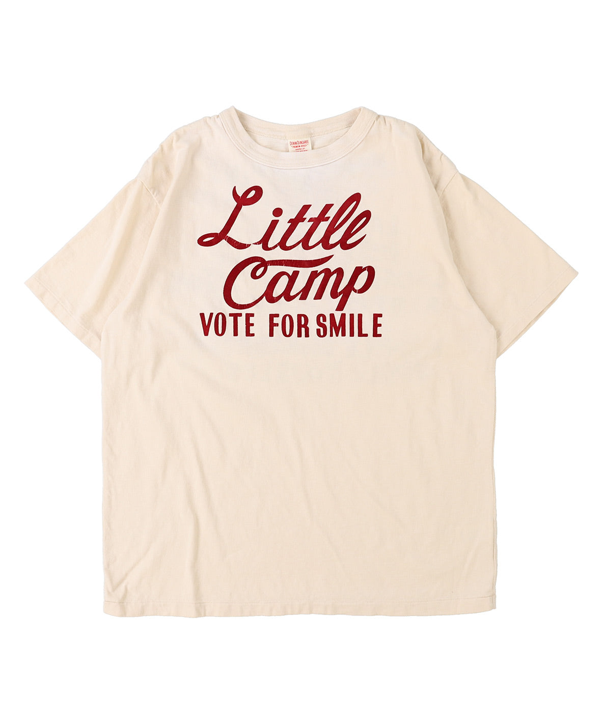 Vintage Cotton Jersey LITTLE CAMP Tee(MENS)