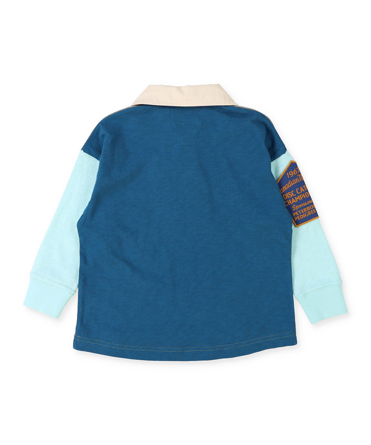 Patch Long Sleeve Rugger Shirt