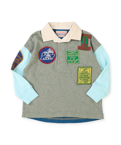 Patch Long Sleeve Rugger Shirt
