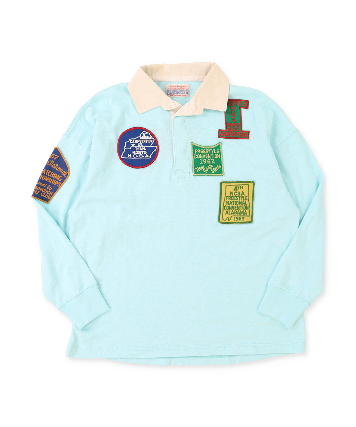 Patch Long Sleeve Rugger Shirt