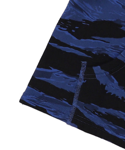 Patterned Zip-up Sweat Hoodie
