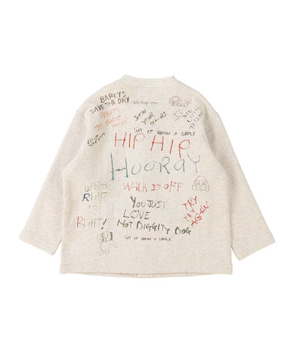 PENNIE Scribble Sweat Cardigan