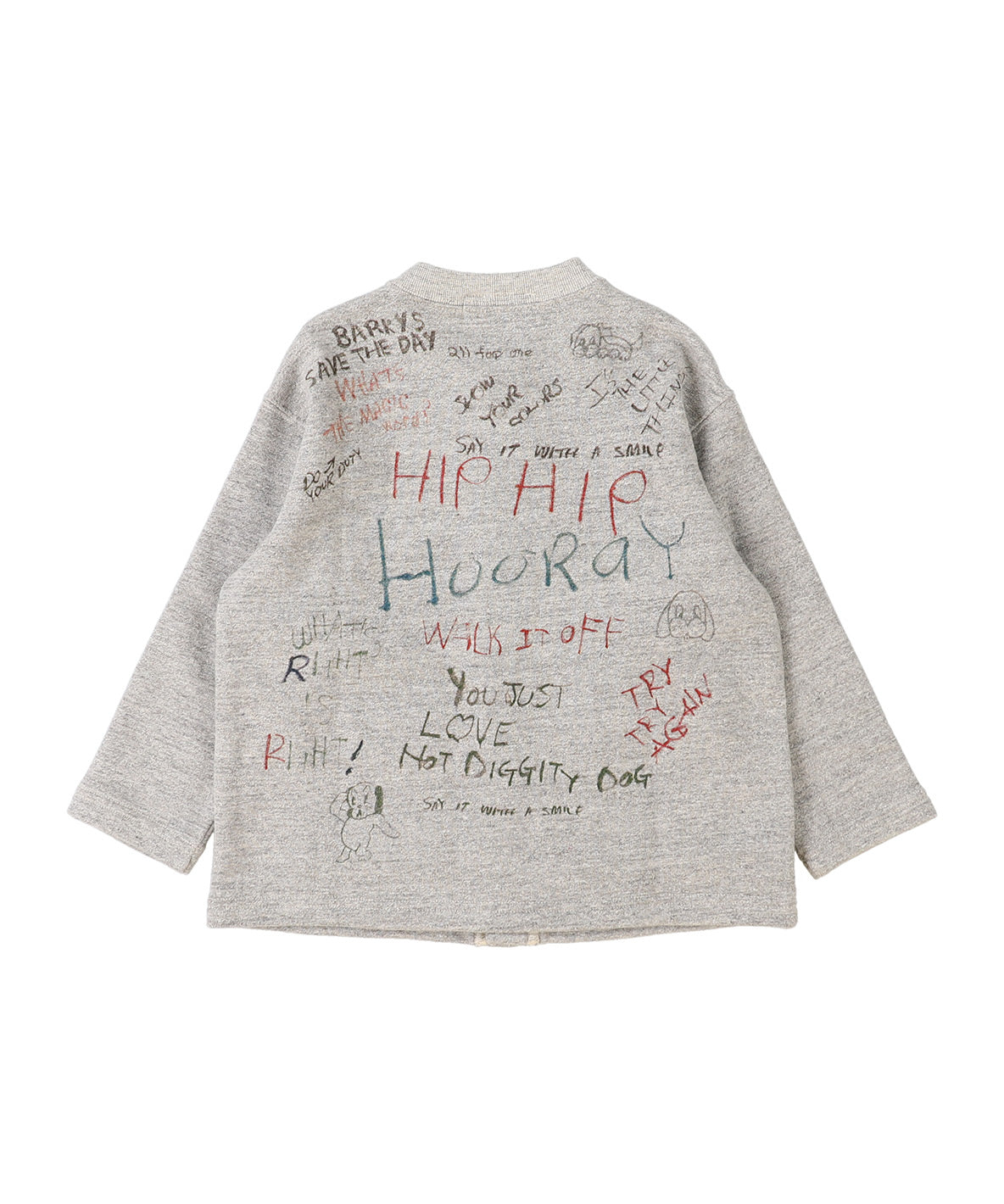 PENNIE Scribble Sweat Cardigan