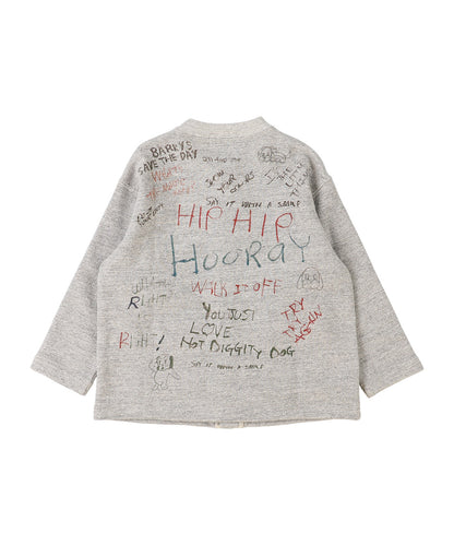 PENNIE Scribble Sweat Cardigan