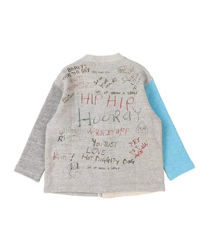 PENNIE Scribble Sweat Cardigan