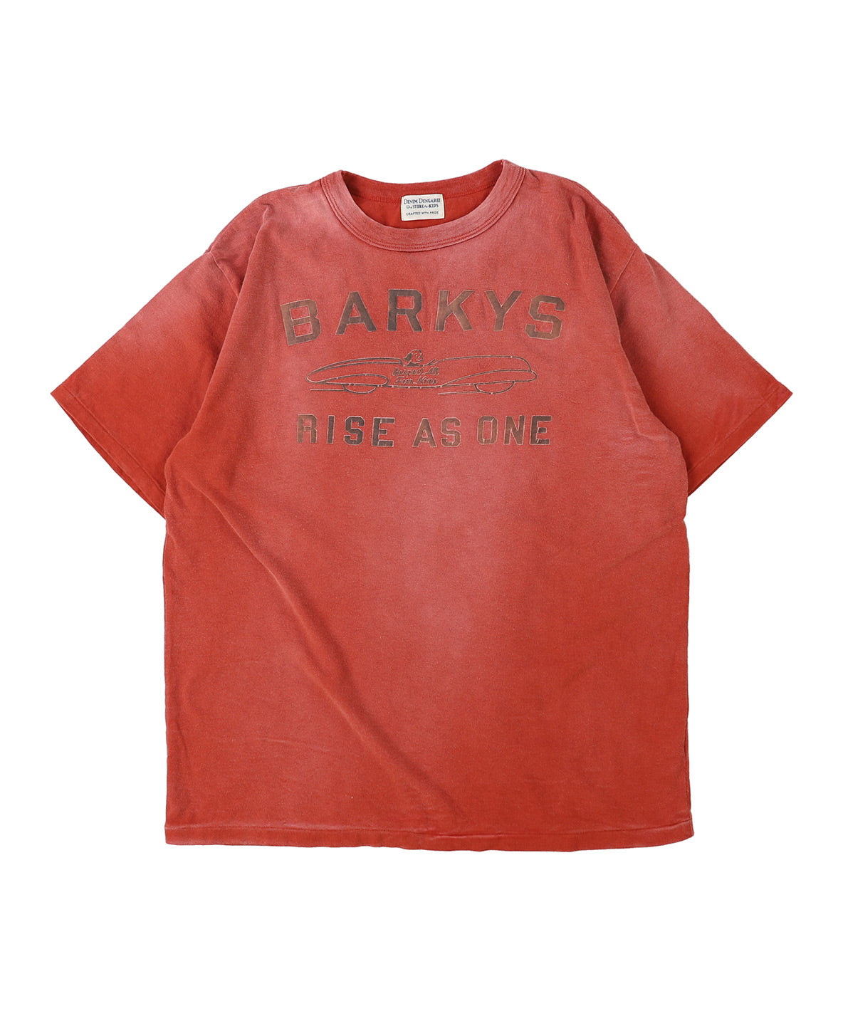 Vintage Cotton Jersey BARKYS Tee(MENS)