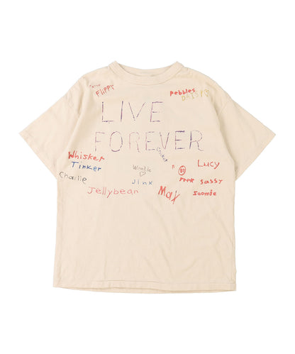 Vintage Cotton Jersey LIVE Tee(LADIES)
