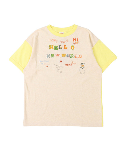WORLD Ringer Tee(LADIES)