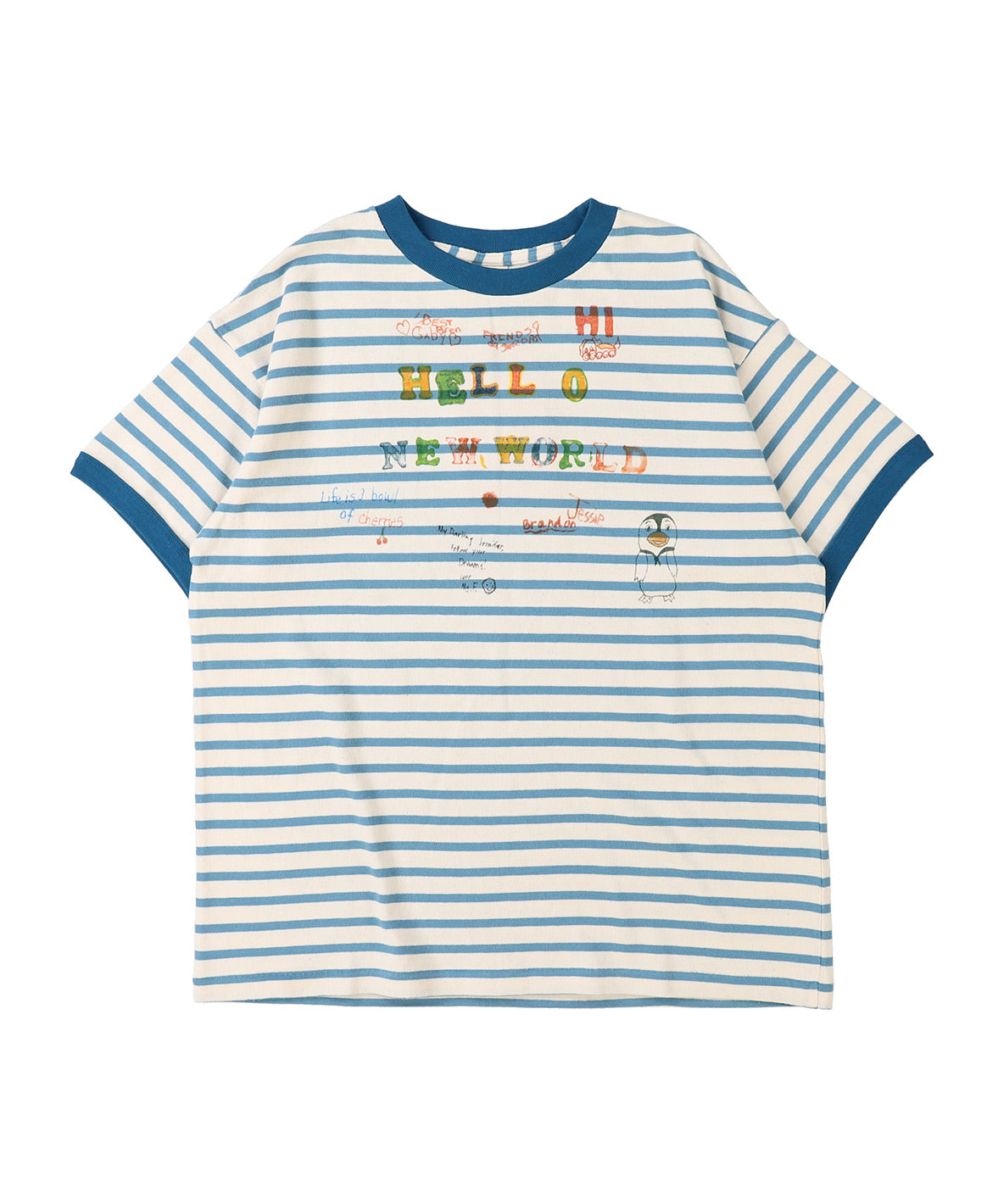 WORLD Ringer Tee(LADIES)