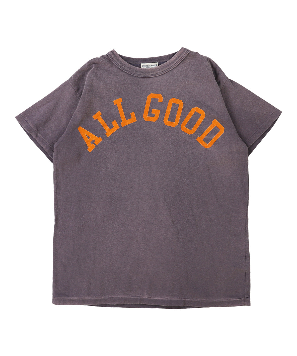 Vintage Cotton Jersey ALL GOOD Tee(LADIES)