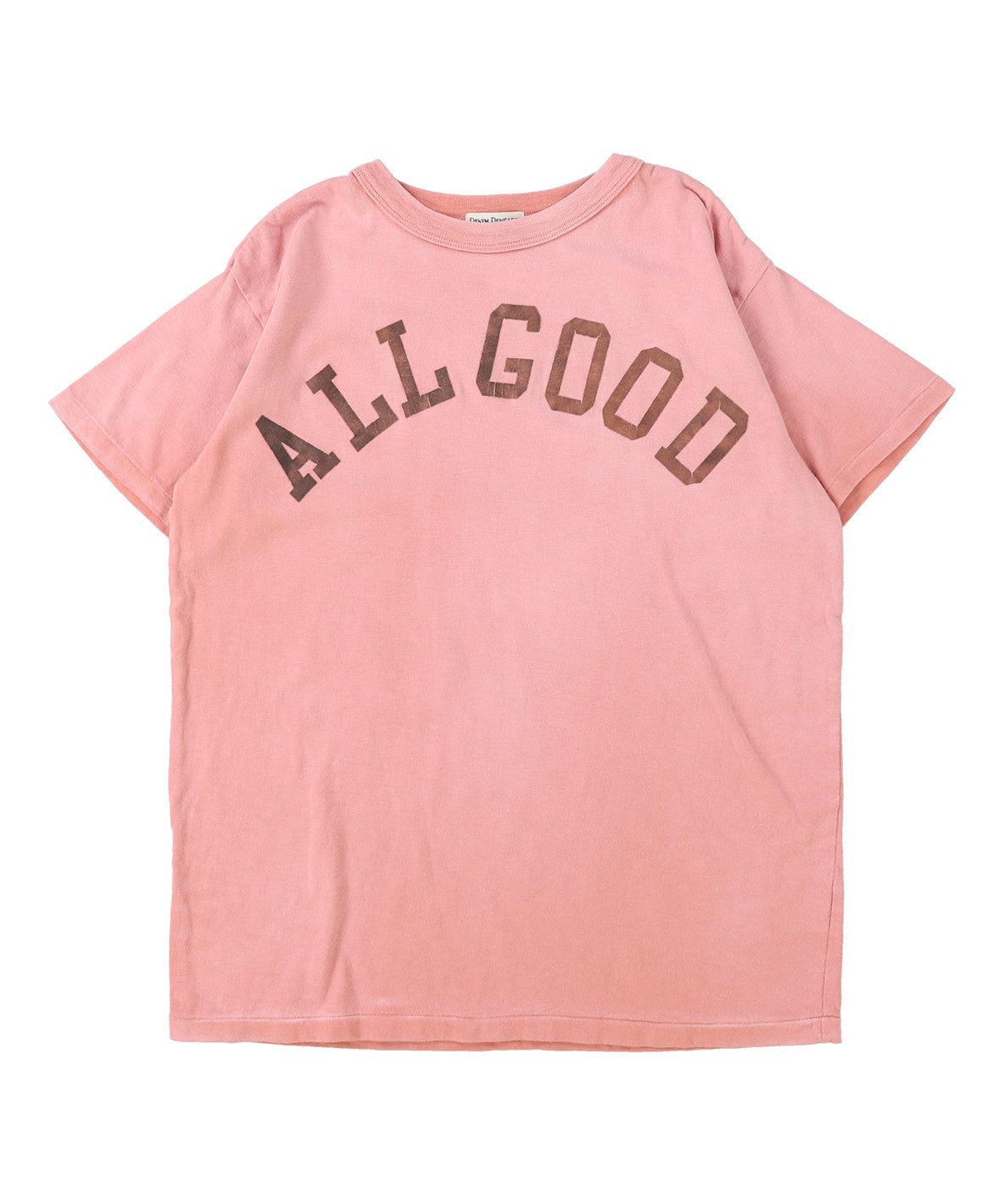 Vintage Cotton Jersey ALL GOOD Tee(LADIES)