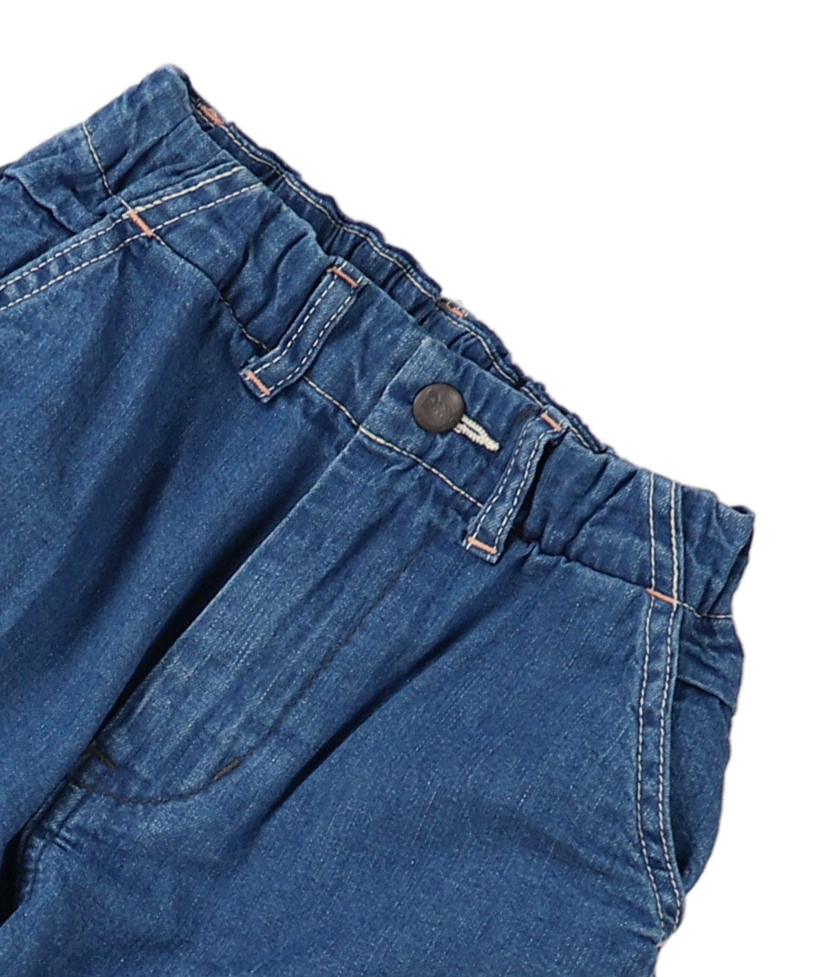 Denim Switched Design Pants